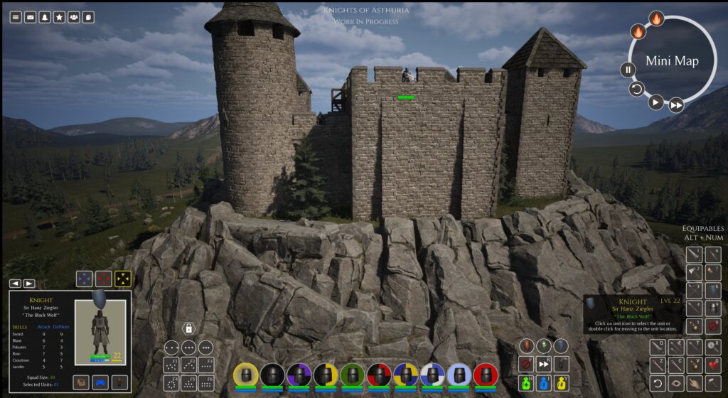 Knights of Asthuria Gameplay #1